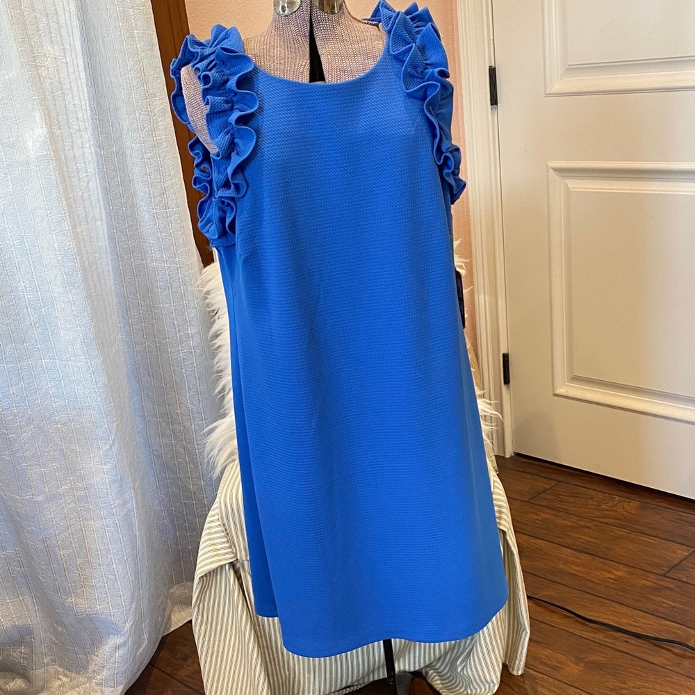 Vince Camuto Vibrant Blue Dress